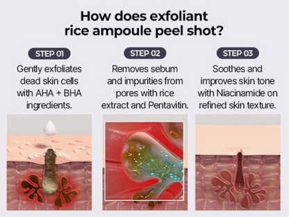 Seurico® Glow Rice Ampoule Set