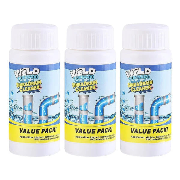 🏆 Instant Foaming Drain Clog Remover (Dissolves Hair & Grease)