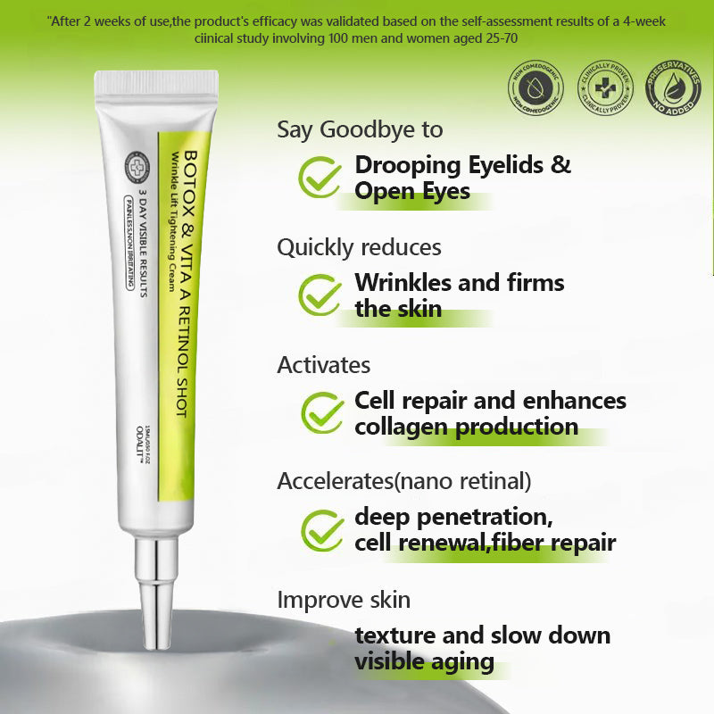 [🔥Last Day 51% OFF] ODALIT™ Botox & Retinol Shot - Eraser for Deep Wrinkles, Sagging Jowls & Puffy Eyes