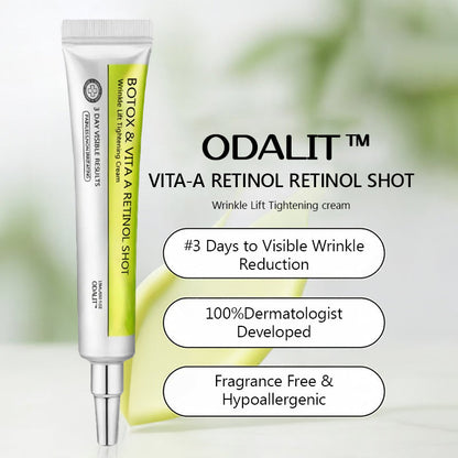 [🔥Last Day 51% OFF] ODALIT™ Botox & Retinol Shot - Eraser for Deep Wrinkles, Sagging Jowls & Puffy Eyes
