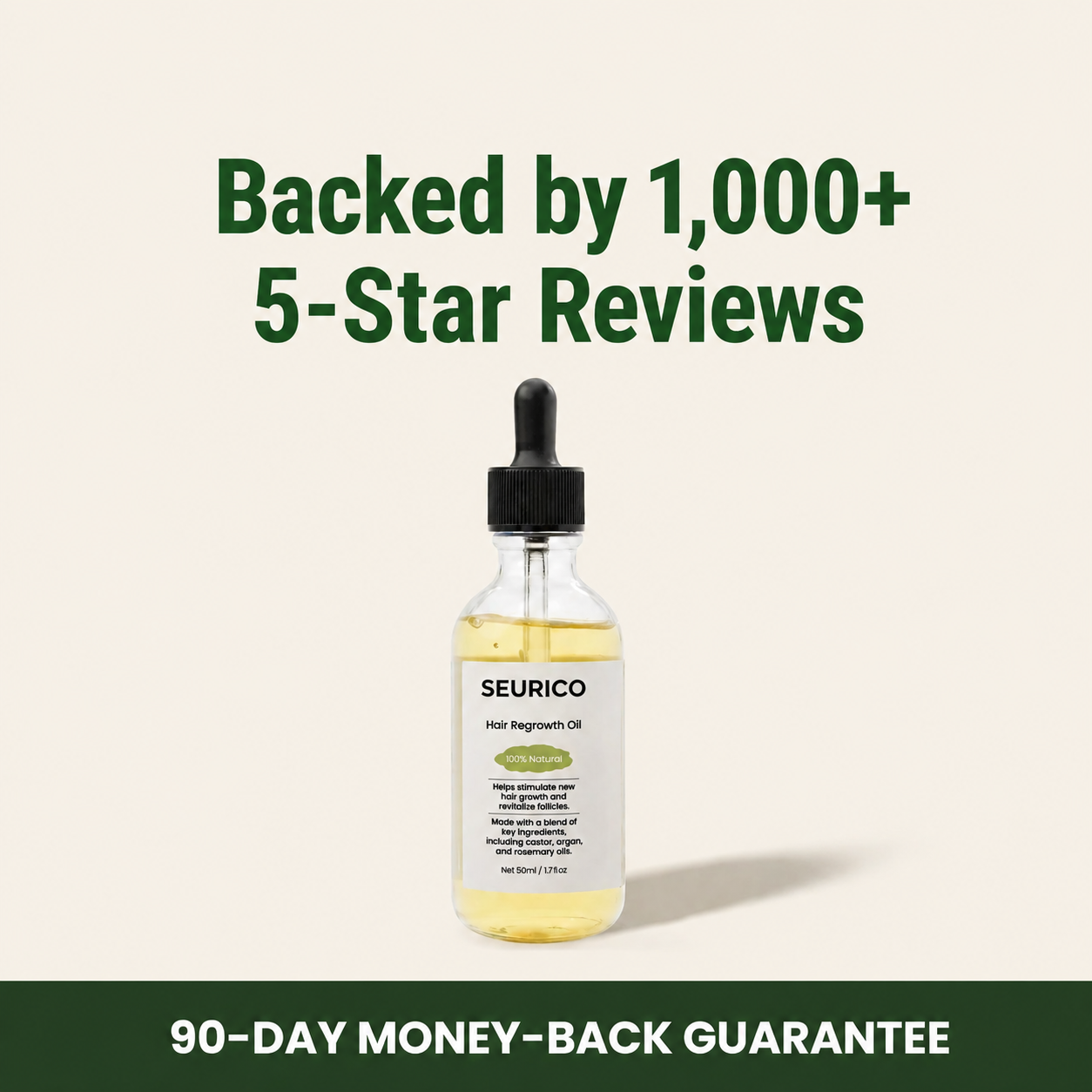 🔥Buy 2 Get 1 FREE + Free Shipping 🔥Advanced Hair Growth Serum