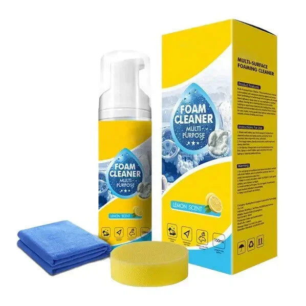 ✨ No-Rinse Foam Cleaner – Spray, Wipe & Refresh