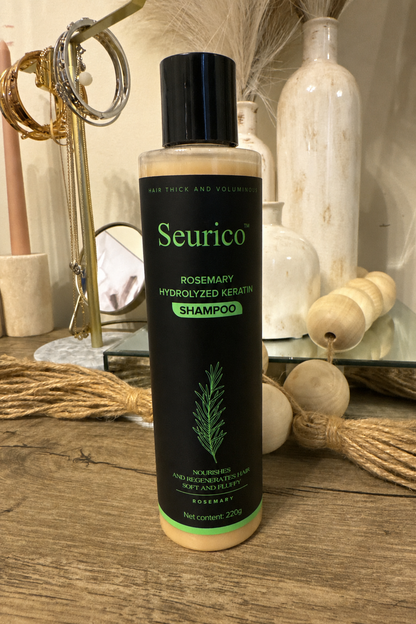Lifestyle photo of Seurico shampoo