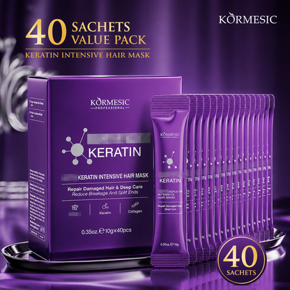Kérumesic 3D Hyaluronic Acid Collagen Hair Mask 10g (20 Pack)