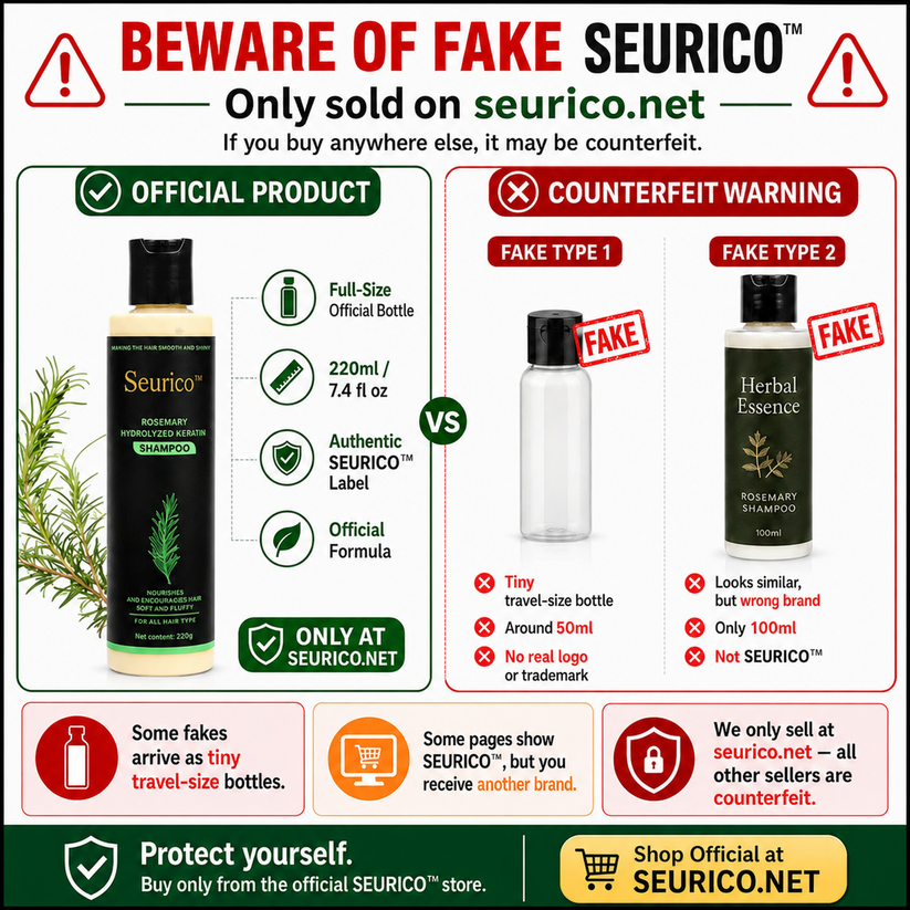 Beware of fake Seurico product comparison
