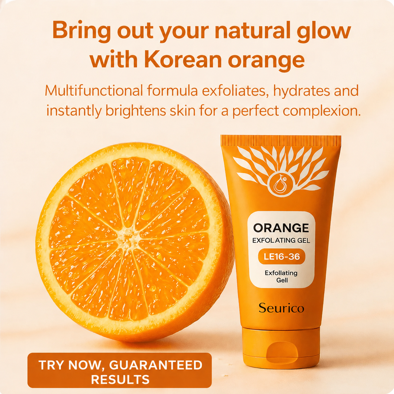 ✨ Instant Orange Peeling Gel | Melt Away Dead Skin & Get Glowing Skin in Seconds